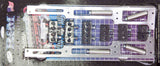 R AND M SPECIALTIES 1101-90S Spark Plug Wire Loom SBC Satin Vertical Style