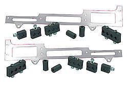 R AND M SPECIALTIES 1101P Spark Plug Wire Loom SBC Polished