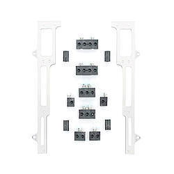 R AND M SPECIALTIES 1101S Spark Plug Wire Loom SBC Satin