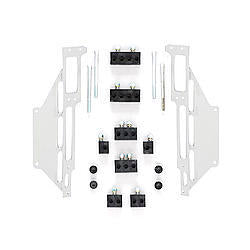 R AND M SPECIALTIES 1120S Spark Plug Wire Loom SBC C/B Satin