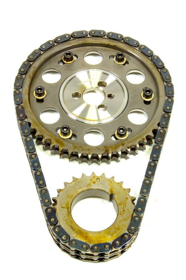 ROLLMASTER-ROMAC CS2290 BBC Billet Roller Adj. Timing Set w/Torr. Brg
