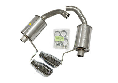 ROUSH PERFORMANCE PARTS 421837 Axle Back Exhaust Kit 15-21 Mustang V6/I4