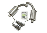 ROUSH PERFORMANCE PARTS 421837 Axle Back Exhaust Kit 15-21 Mustang V6/I4