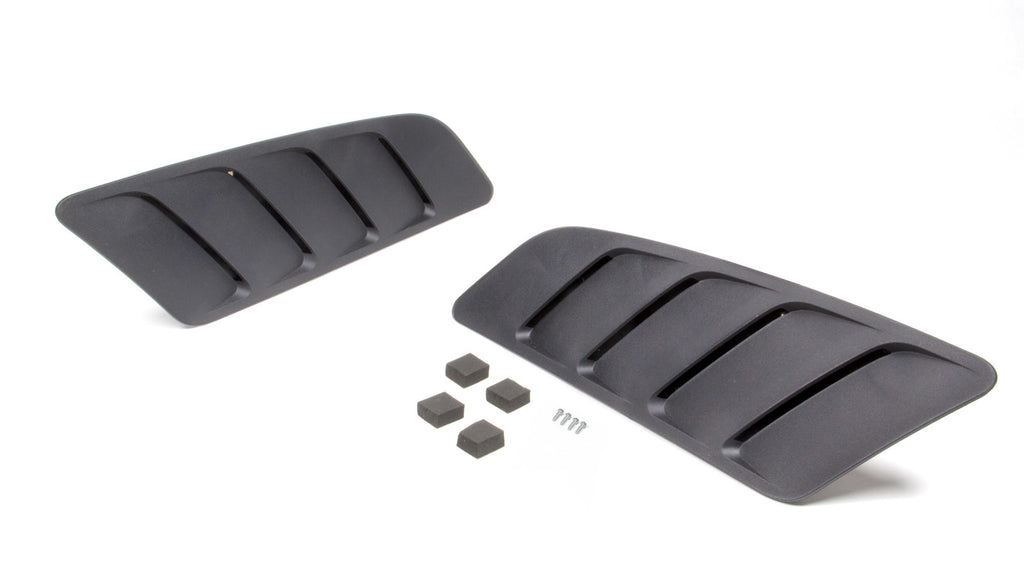 ROUSH PERFORMANCE PARTS 421869 Hood Heat Extractors - 2015 Mustang - Black