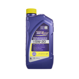 ROYAL PURPLE 06520 5w20 Multi-Grade SAE Oil Case 6x1 Quart
