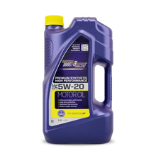 Load image into Gallery viewer, ROYAL PURPLE 51520 5w20 Multi-Grade SAE Oil 5 Quart Bottle