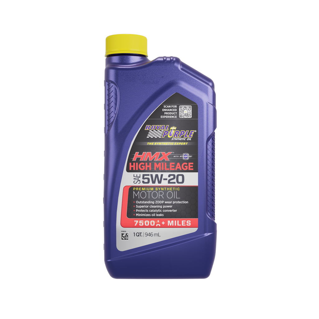 ROYAL PURPLE 67511 HMX SAE Oil 5w20 Case 6 x 1 Quart Bottles