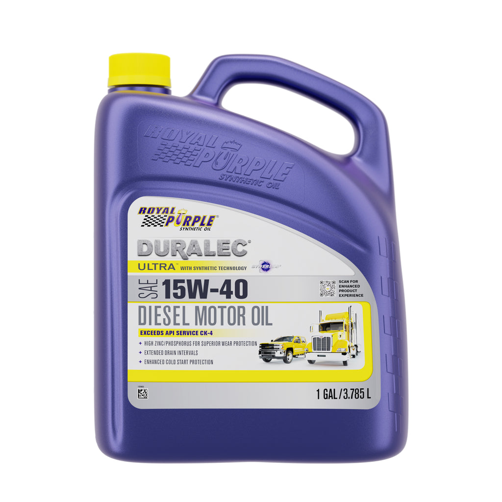 ROYAL PURPLE 80561 Duralec Ultra 15W40 Oil Case 3 x 1 Gallon