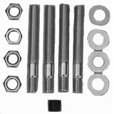 RACING POWER CO-PACKAGED R0977 Carb Adapter Hardware K it 3In Stud 5/16In Tread