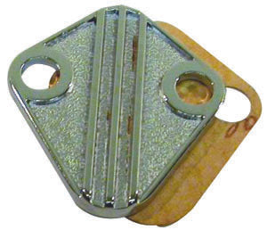 RACING POWER CO-PACKAGED R2058X BBC Fuel Pump Block-Off Plate