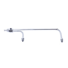 Load image into Gallery viewer, RACING POWER CO-PACKAGED R2197 Holley Quad Fuel Line Chrome 9-5/16in Center