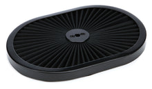 Load image into Gallery viewer, RACING POWER CO-PACKAGED R2217T 12in Super Flow Oval Air Cleaner Black