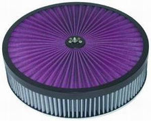 Load image into Gallery viewer, RACING POWER CO-PACKAGED R2405X Black 14X3 Super Flow Air Cleaner Kit