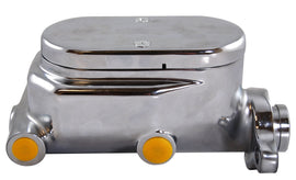 RACING POWER CO-PACKAGED R3500 Chrome Alum Master Cylin der Smooth Top 1In Bore