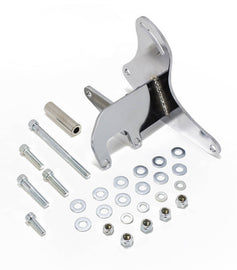 RACING POWER CO-PACKAGED R3834 SB Chevy Driver Side Alt ernator Bracket - Chrome