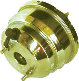RACING POWER CO-PACKAGED R3907X Yellow Zinc Power Brake Booster -7In