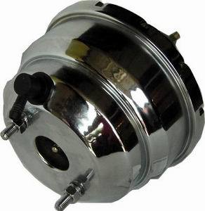 RACING POWER CO-PACKAGED R3907 Chrome Power Brake Boost er - 7In