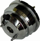 RACING POWER CO-PACKAGED R3907 Chrome Power Brake Boost er - 7In