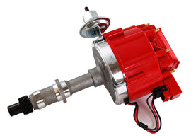 RACING POWER CO-PACKAGED R3922 Pontiac HEI Distributor 50K Volt Coil - Red