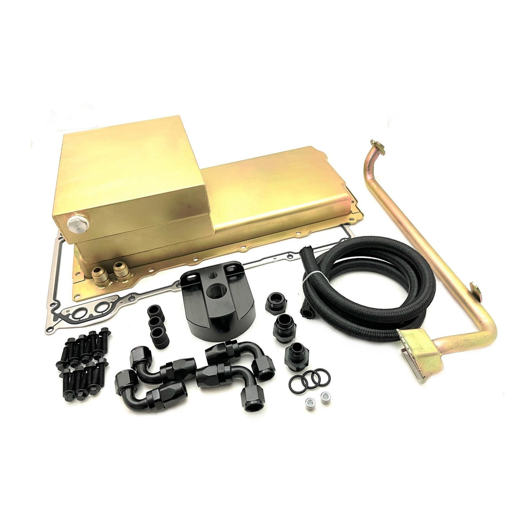RACING POWER CO-PACKAGED R4020Z LS Oil Pan Kit Steel