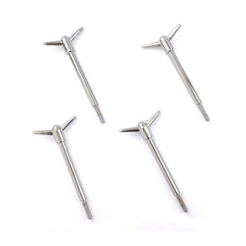 RACING POWER CO-PACKAGED R4137 Wing Nut 3 1/2In X 1/4- 20 (4)