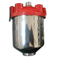 RACING POWER CO-PACKAGED R4295 Large Red Top Single P ort Fuel Filter