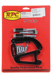 RACING POWER CO-PACKAGED R4302BK SBC Power Steering Brack et Kit LWP Black