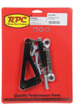 RACING POWER CO-PACKAGED R4304BK SBC Alternator Bracket Kit LWP Black