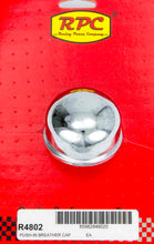 Load image into Gallery viewer, RACING POWER CO-PACKAGED R4802 Chrome Push In Oil Fill Cap