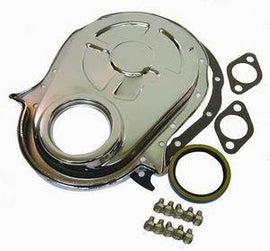 RACING POWER CO-PACKAGED R4935 BB Chevy Timing Chain Cover Kit