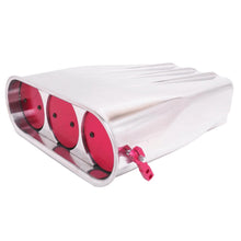 Load image into Gallery viewer, RACING POWER CO-PACKAGED R5221 Street Hood Scoop Finned Polished