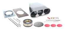 Load image into Gallery viewer, RACING POWER CO-PACKAGED R5225 Street Hood Scoop Plain Polished