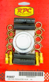 RACING POWER CO-PACKAGED R5857 5/16in & 3/8in Adj. Fuel Regulator