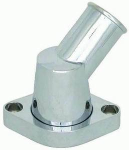 RACING POWER CO-PACKAGED R6003C Chrome Aluminum SB Chevy Water Neck