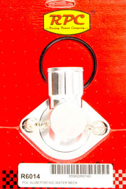 RACING POWER CO-PACKAGED R6014 WATER NECK PONTIAC POLISHED ALUMINUM