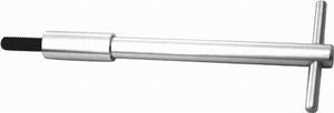 RACING POWER CO-PACKAGED R6018 Silver Alum T-Bar Wing N ut 4In With 1/4-20 (4)