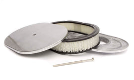 RACING POWER CO-PACKAGED R6020-1 12x2 Alum Oval A/C Plain Polished