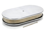 RACING POWER CO-PACKAGED R6021-1 Air Cleaner Oval Polish ed