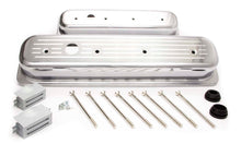 Load image into Gallery viewer, RACING POWER CO-PACKAGED R6037 SBC Alum Short Center Bolt V/C Milled Polished