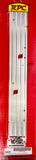 RACING POWER CO-PACKAGED R6038 Alum Linear Wire Looms Ball Milled Polished