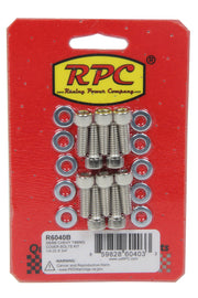 RACING POWER CO-PACKAGED R6040B Timing Chain Cover Bolts -10