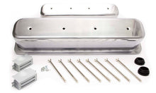 Load image into Gallery viewer, RACING POWER CO-PACKAGED R6046 SBC Alum Tall Center Bolt V/C Plain Polished