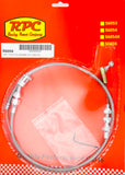 RACING POWER CO-PACKAGED R6054 Stainless Throttle Cable 24in