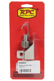 RACING POWER CO-PACKAGED R6055X Stainless Throttle Cable Bracket Set