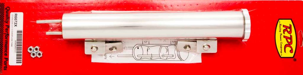 RACING POWER CO-PACKAGED R6072X 13in Polished Stainless Overflow Tank