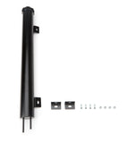 RACING POWER CO-PACKAGED R6075BK Stainless 2in x 19in Overflow Tank Black