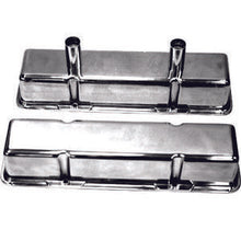 Load image into Gallery viewer, RACING POWER CO-PACKAGED R6140 Polished Alum SB Chevy Circle Track Valve Cover