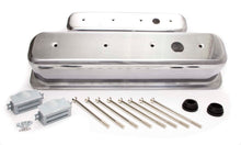 Load image into Gallery viewer, RACING POWER CO-PACKAGED R6146-1 SBC Alum Tall Center Bolt V/C Plain Polished