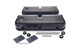 RACING POWER CO-PACKAGED R6175BK RACING POWER CO-PACKAGED Black Aluminum Tall Valve Covers for Small Block Ford (Part R6175BK)