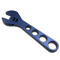 RACING POWER CO-PACKAGED R6206 9In Adjustable Aluminum Wrench Blue